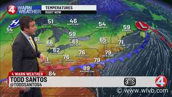 Mostly cloudy Thursday, Rainy, Windy Friday