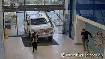 Man drives through Northland shopping centre