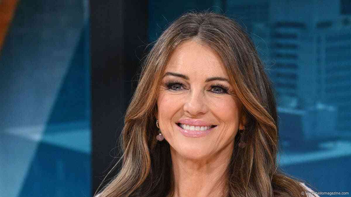 Elizabeth Hurley, 61, fuels engagement speculation with eye-popping diamond ring amid Billy Ray Cyrus romance