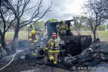 Owner of RV reportedly left the engine running before fire, authorities say