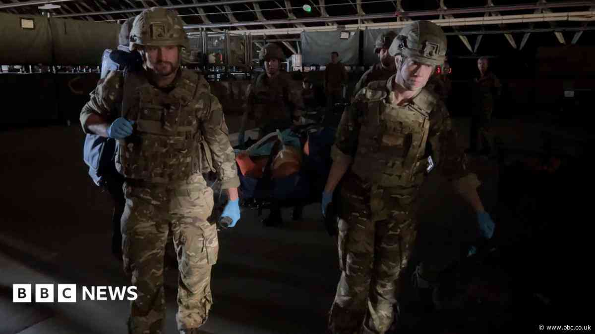 RAF teams take part in medical demonstrations