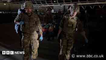 RAF teams take part in medical demonstrations