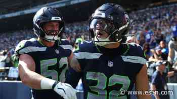 Seahawks starting LB Thomas sidelined vs. Broncos; Charbonnet remains out