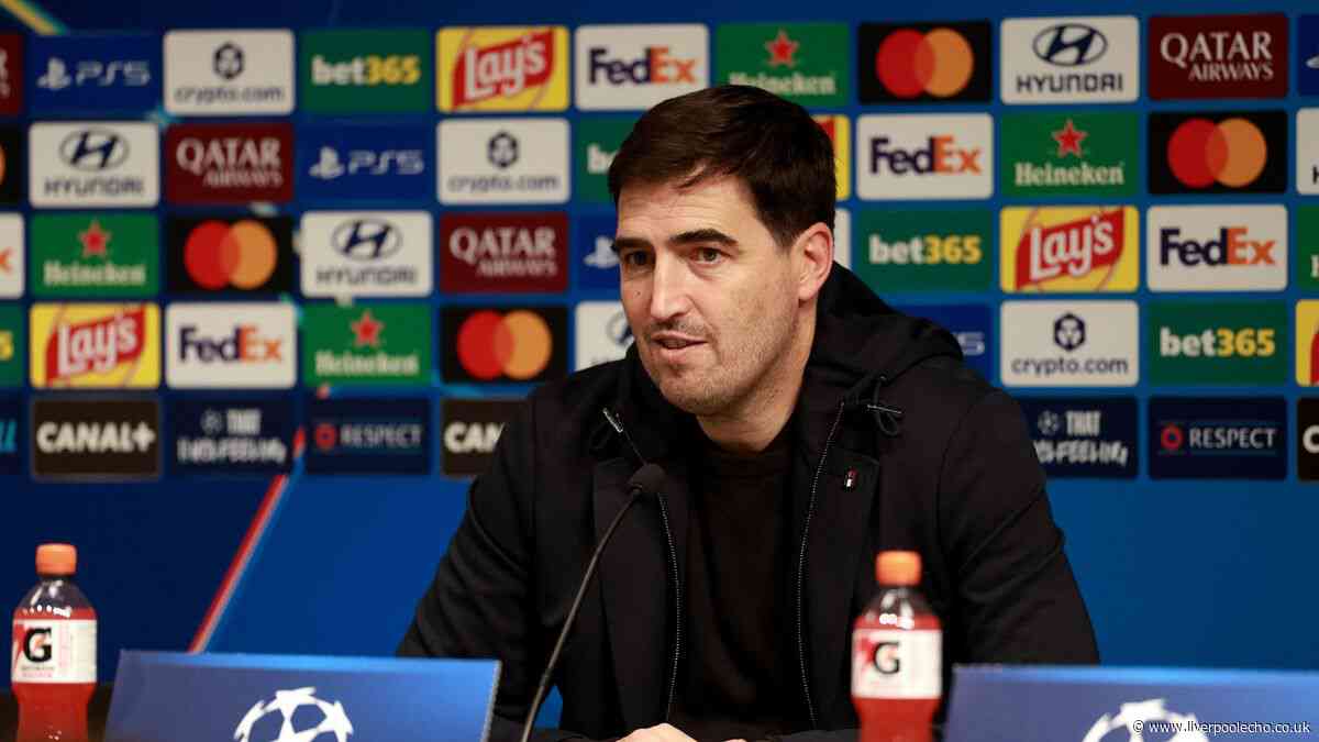 'Not the right thing' - Andoni Iraola explains why he was reluctant to make Liverpool double change