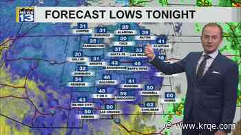 First freeze of the season expected for parts of New Mexico