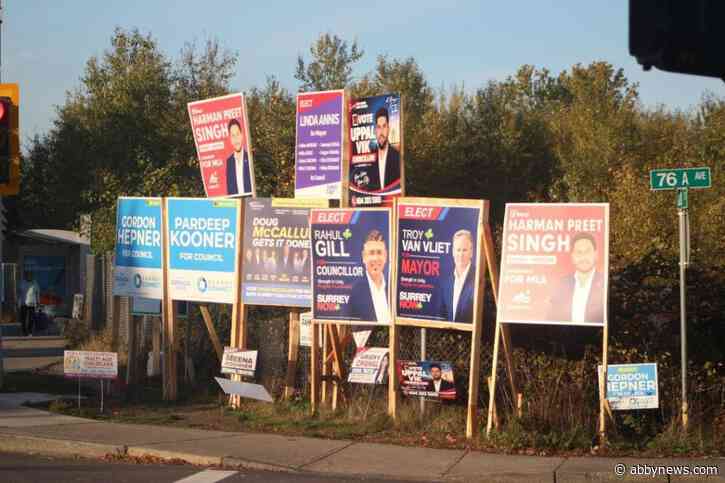 B.C. Conservatives promise separate municipal, provincial election periods if they win