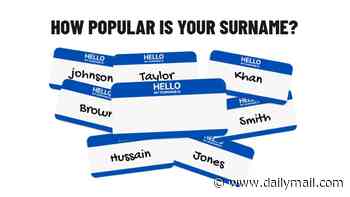 Is YOUR surname dying out? Use our search tool to find out - as official figures reveal how traditional British names are falling out of fashion