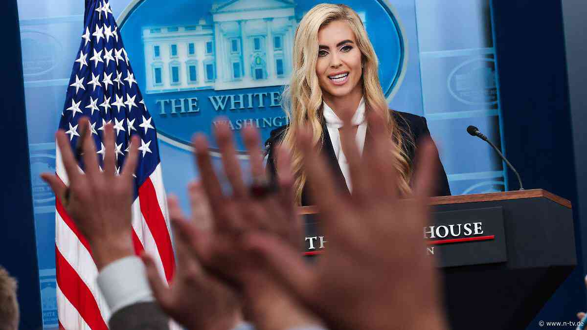 Fragwürdiger Anwaltstitel: Trumps neue Sprecherin gerät wegen Lebenslauf unter Beschuss