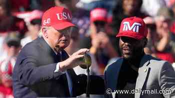Floyd Mayweather gushes over Donald Trump after President praises boxer's 'good looks' at Republican rally