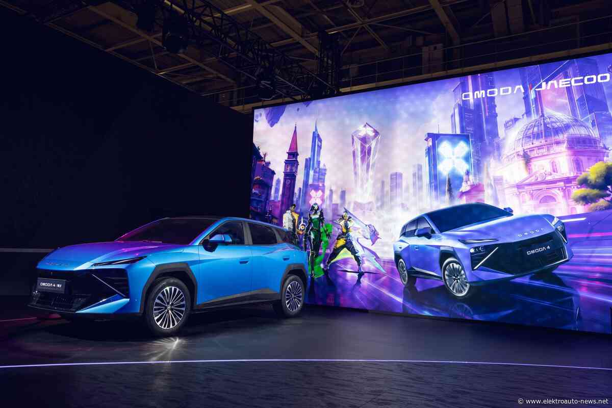 Omoda 4 und 5 als E-Auto: Der Kleine hat den größeren Akku