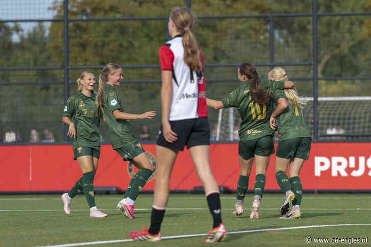 Vrouwen 1 boekt uitzege op Jong Feyenoord