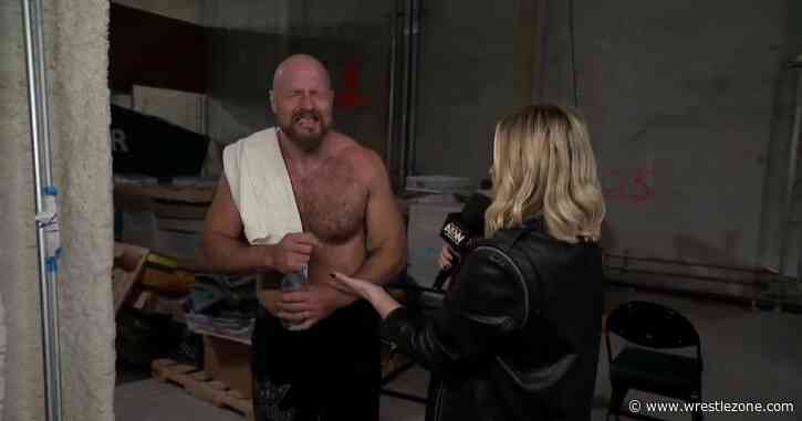 Jon Moxley Says He’s in ‘A Great Deal of Pain’ on AEW Dynamite