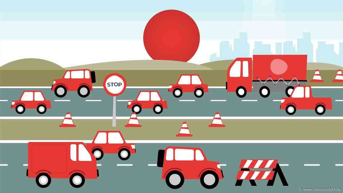 Stau-Warnung zu den Herbstferien: Verkehrschaos in Oberbayern befürchtet