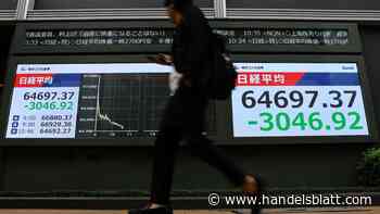 Nikkei, Kospi, Topix: Sorge um KI und US-Inflation – Aktienkurse in Asien stürzen ab