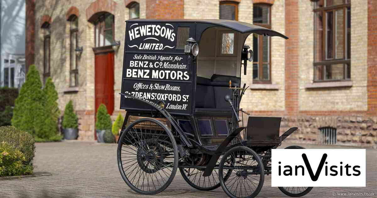 A 127-year-old delivery van returns to London’s streets