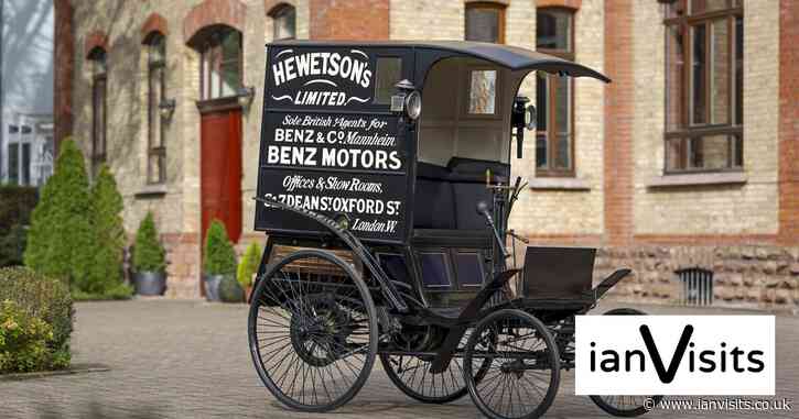 A 127-year-old delivery van returns to London’s streets