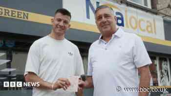 Olympian says shopkeeper deserves gold medal
