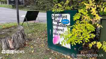 Broadband fears after fibre works stop in village