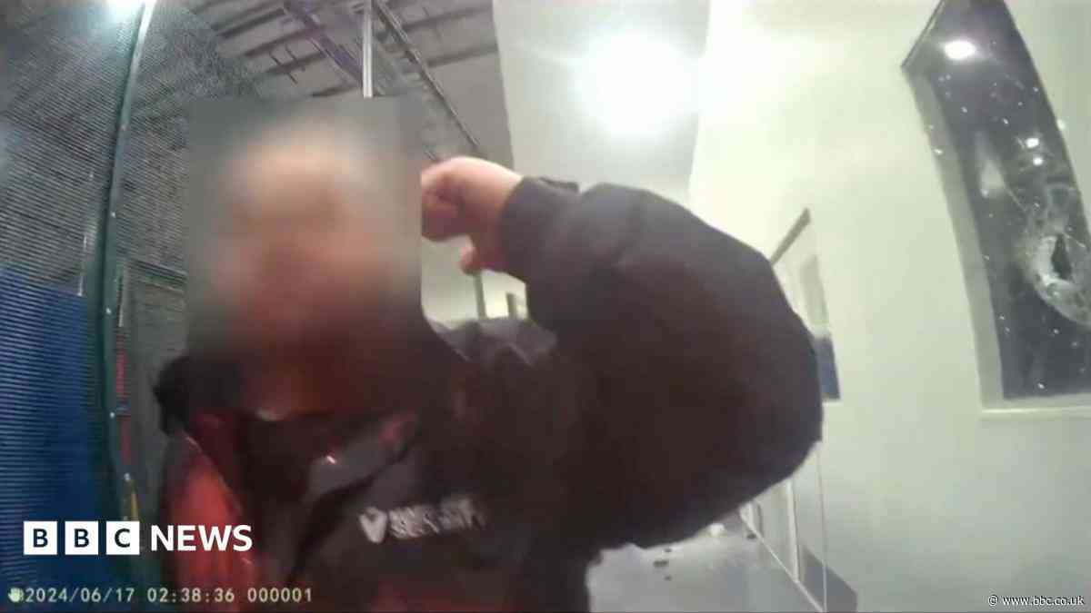 Palestine Action factory break-in captured on bodycam