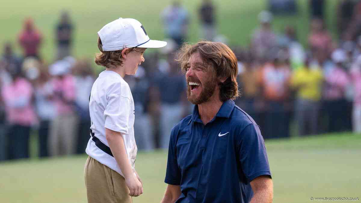 Tommy Fleetwood's heartfelt chat with son, 8, that sparked DP World India Championship win