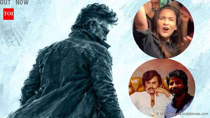 ‘Jailer 2’ FDFS: Soundarya Rajinikanth dances, Dhanush, Sivakarthikeyan cheer