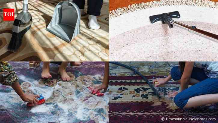 DIY rug and carpet cleaning: Easy ways to remove stains, dust and odours at home