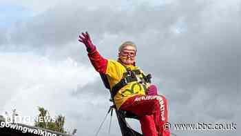 Woman, 99, becomes world's oldest wing walker