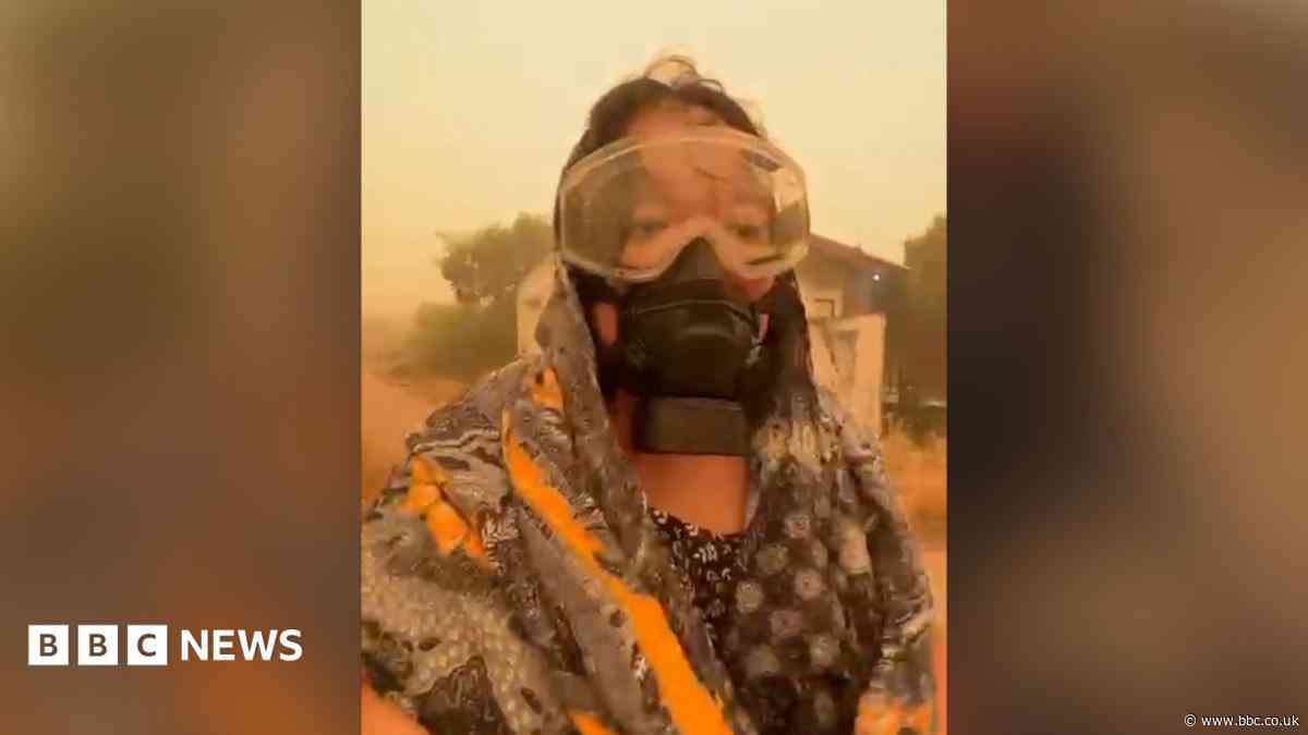 'Nowhere to escape' - Indonesians share footage of orange haze blanketing towns