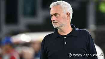 Mourinho takes blame for Madrid struggles before rally vs Roma