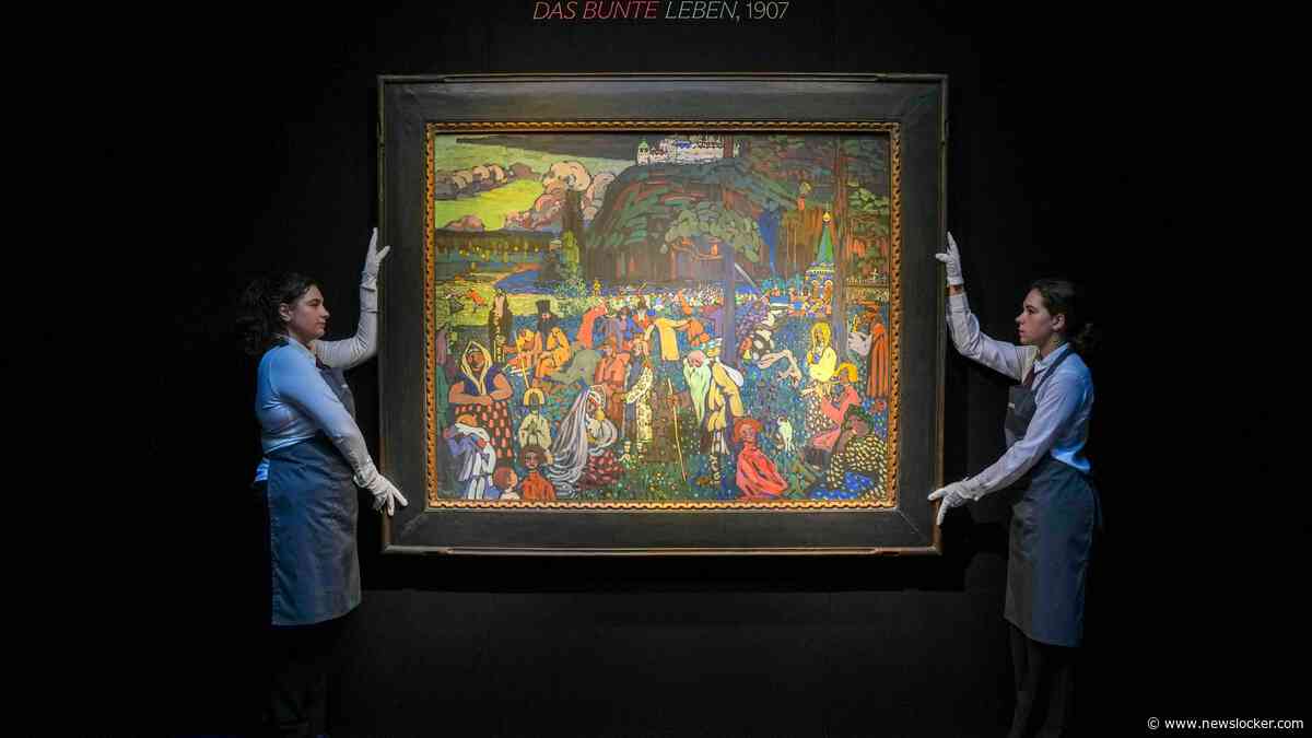 Door nazi's geroofde Kandinsky voor 32 miljoen geveild, ook bijna 30 miljoen voor &rsquo;doorbraakmoment&rsquo; Piet Mondriaan