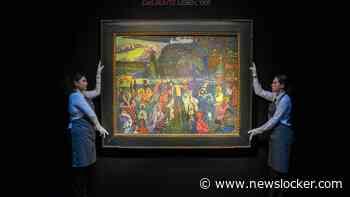 Door nazi's geroofde Kandinsky voor 32 miljoen geveild, ook bijna 30 miljoen voor &rsquo;doorbraakmoment&rsquo; Piet Mondriaan