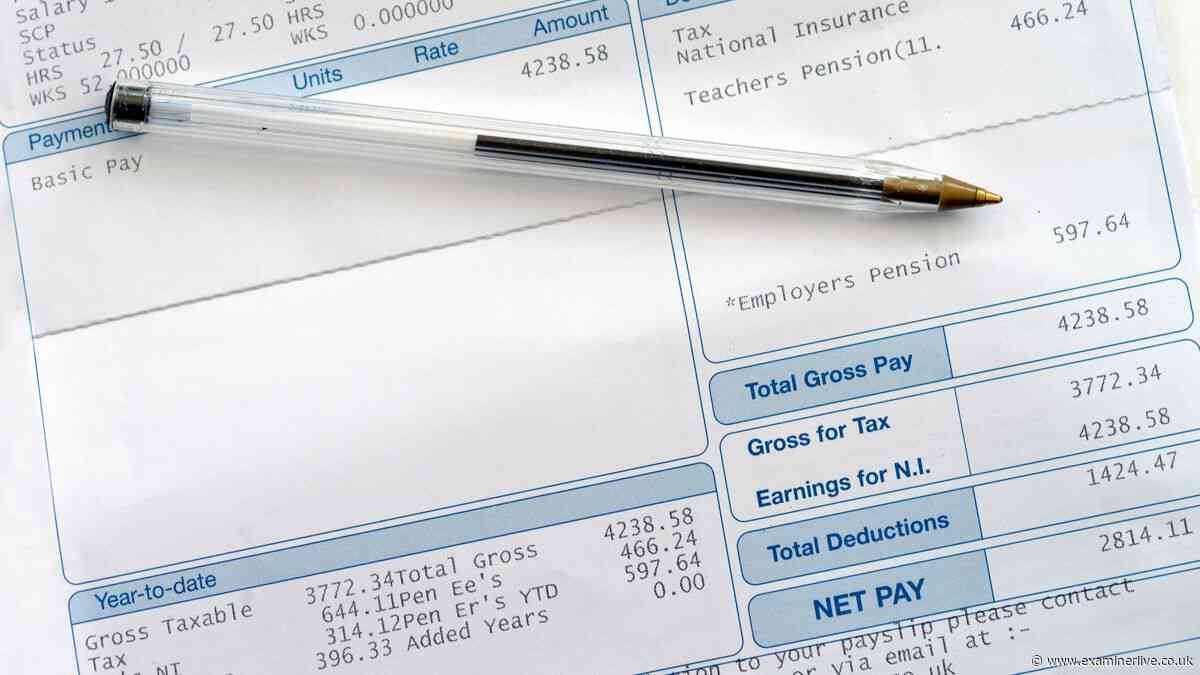 Increase announced today 'means people get £1,250 extra per year'