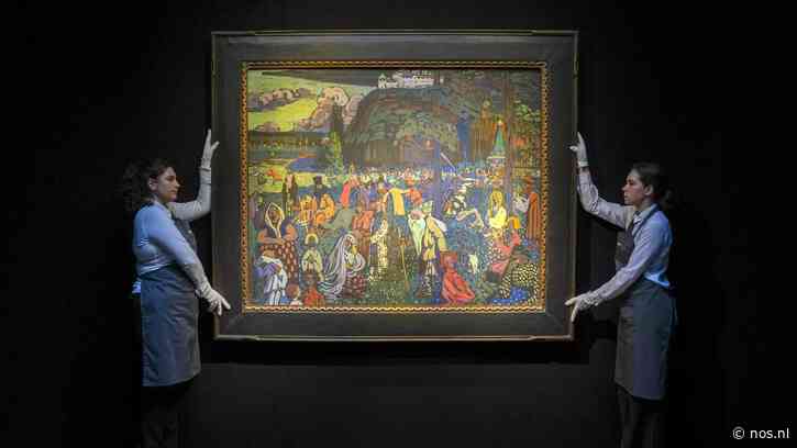 Door nazi's geroofde Kandinsky voor bijna 32 miljoen euro geveild