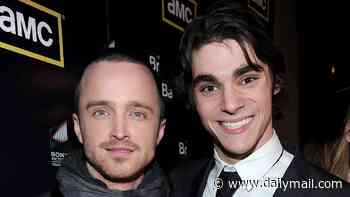 RJ Mitte's costar Aaron Paul recalls the last time he saw the late Breaking Bad actor before his 'absolutely tragic' death