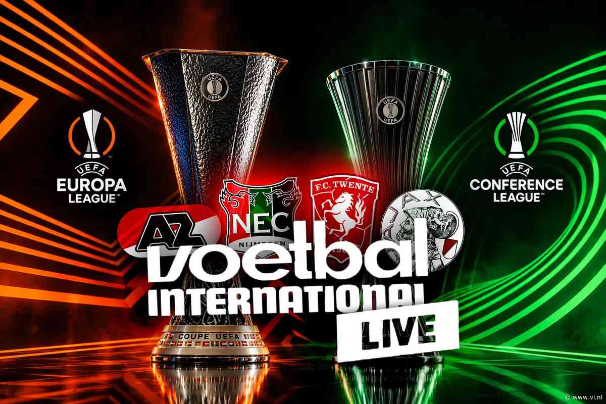 VI Live: Ajax en FC Twente openen Conference League, AZ en NEC in Europa League