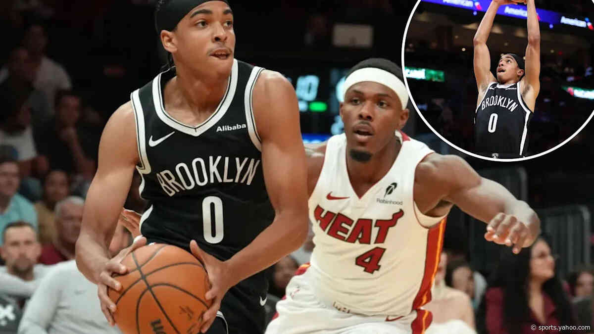 Nets’ top 2026 draft pick Mikel Brown Jr. impressive in long-awaited NBA debut after ankle injury