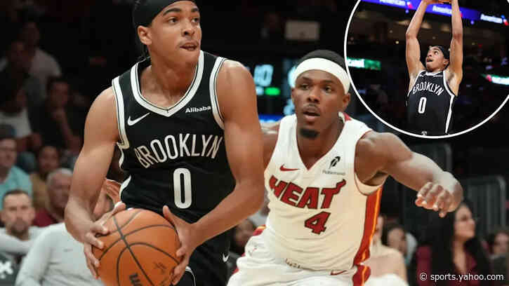 Nets’ top 2026 draft pick Mikel Brown Jr. impressive in long-awaited NBA debut after ankle injury