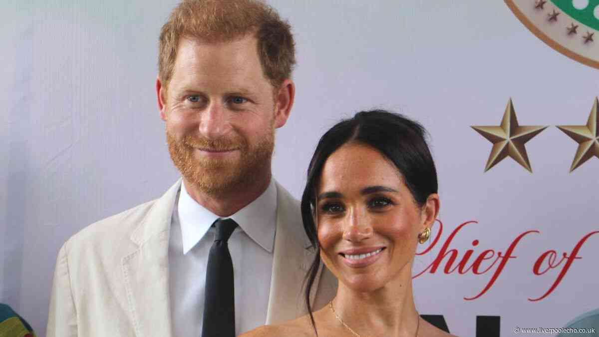 Harry and Meghan make first joint UK return in four years with Nottingham visit