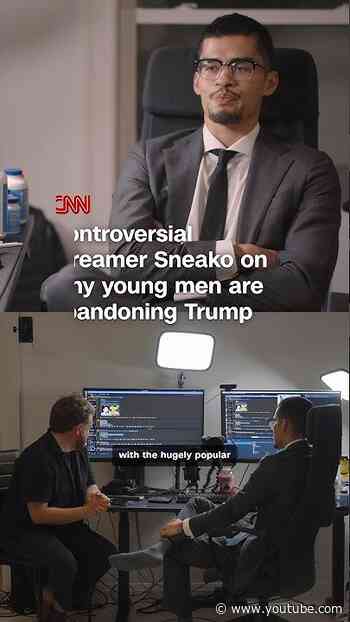 Controversial streamer Sneako on why young men are abandoning Trump