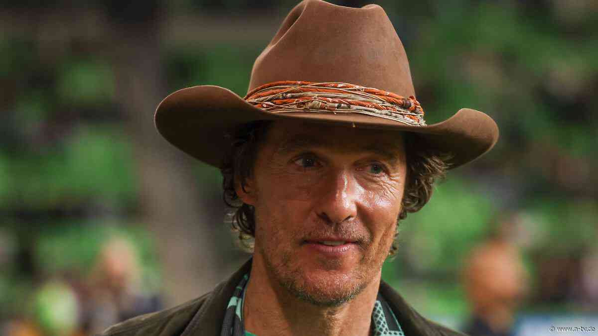 "Es war schwer": McConaughey zog sich mit schlechten Kritiken in die Wüste zurück