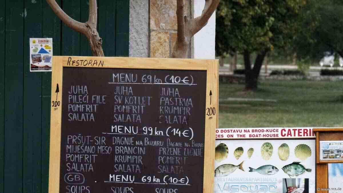 Zwei Preise auf der Karte: Kroatien führt neue Restaurantregel ein – das ändert sich ab November 2026