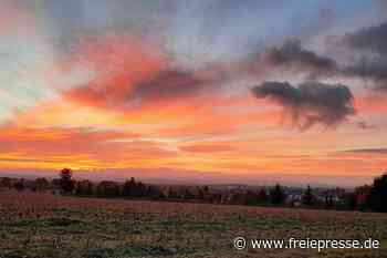 So traumhaft schön zeigt sich der Herbstmorgen im Vogtland