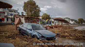 Unwetter über Griechenland: Fluten reißen Auto ins Meer – 25-Jähriger stirbt im Unwetter