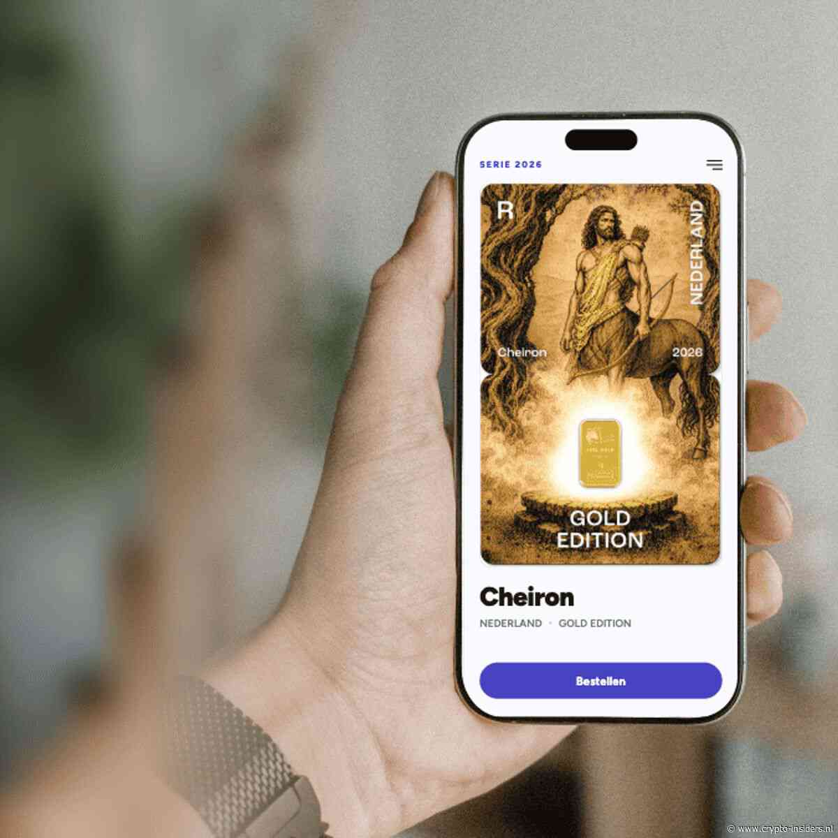 PostNL lanceert gouden crypto postzegel met slechts 300 exemplaren