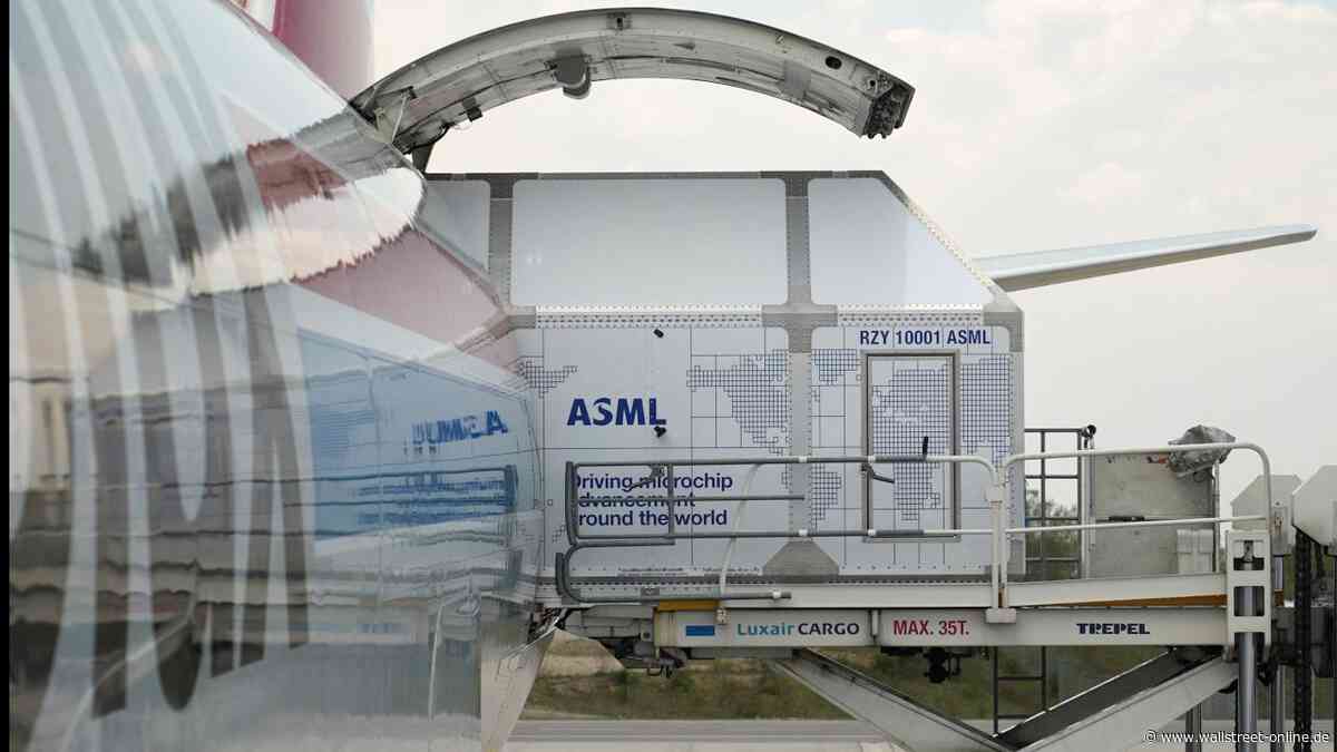 Boom schon eingepreist?: Rekord bei ASML, aber die Aktie zögert: "Tut uns leid, wir sind ausverkauft"