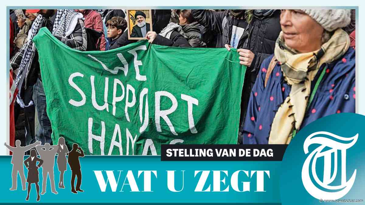 Stelling: Het openbaar tonen van terreursymbolen zoals vlaggen en logo’s moet strafbaar worden