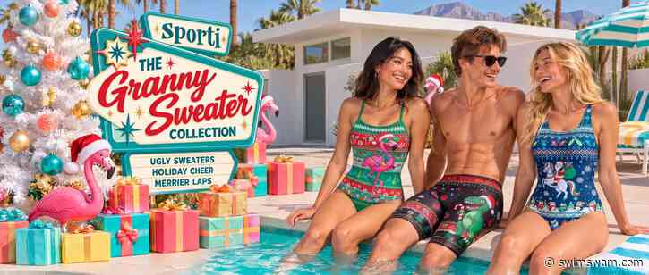 Sporti’s 2026 Granny Sweater Collection Brings a Sunny Retro Twist to the Pool