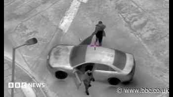 Watch: Helicopter footage shows 115mph pursuit