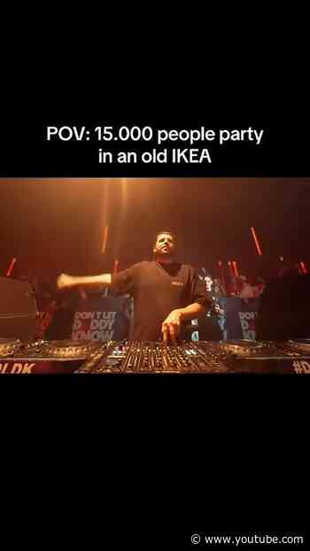 London knows how to throw a proper #rave 😮‍💨 #drumsheds  #electronicmusic #techno #dimitrivegas