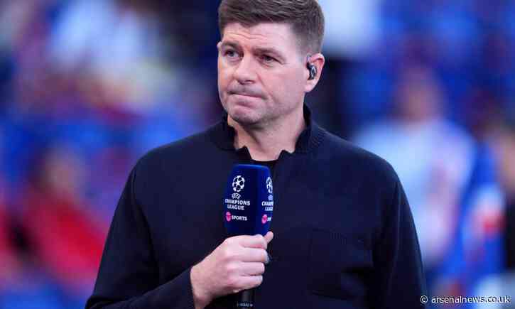 'Vibe of magic': Steven Gerrard really impressed by £30m Arsenal star who completed 93% passes vs Lille